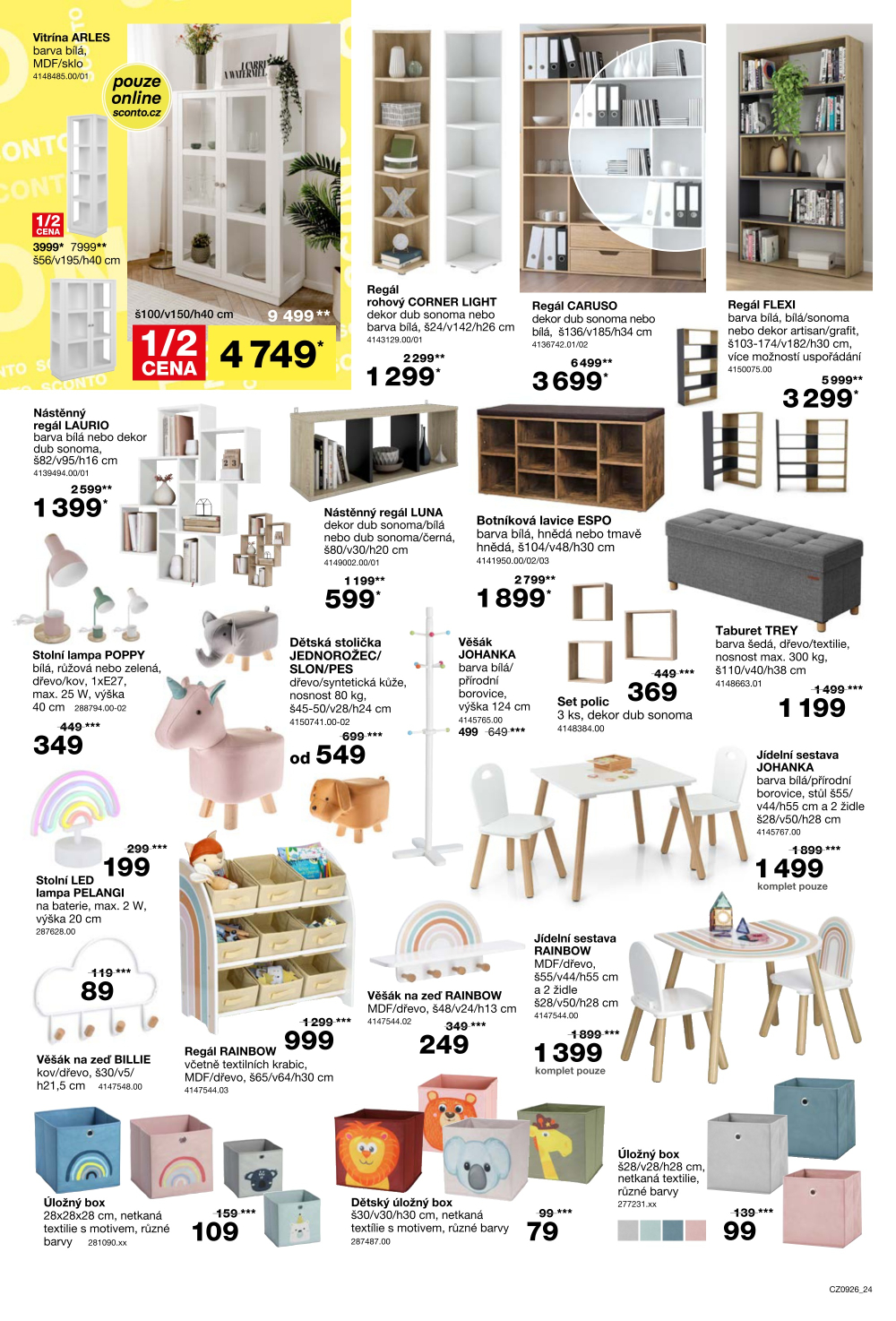 Leták SCONTO Nábytek leták - strana 24