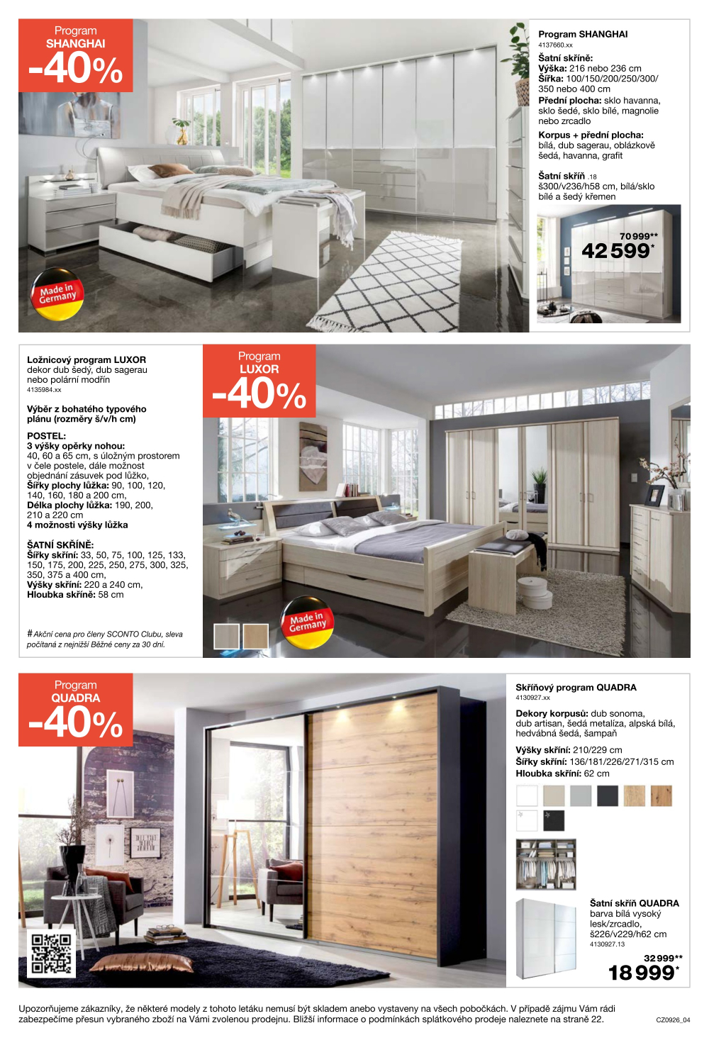 Leták SCONTO Nábytek leták - strana 4