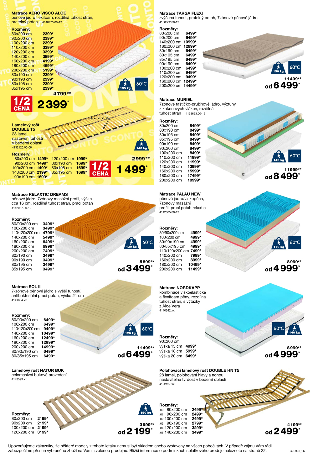 Leták SCONTO Nábytek leták - strana 6