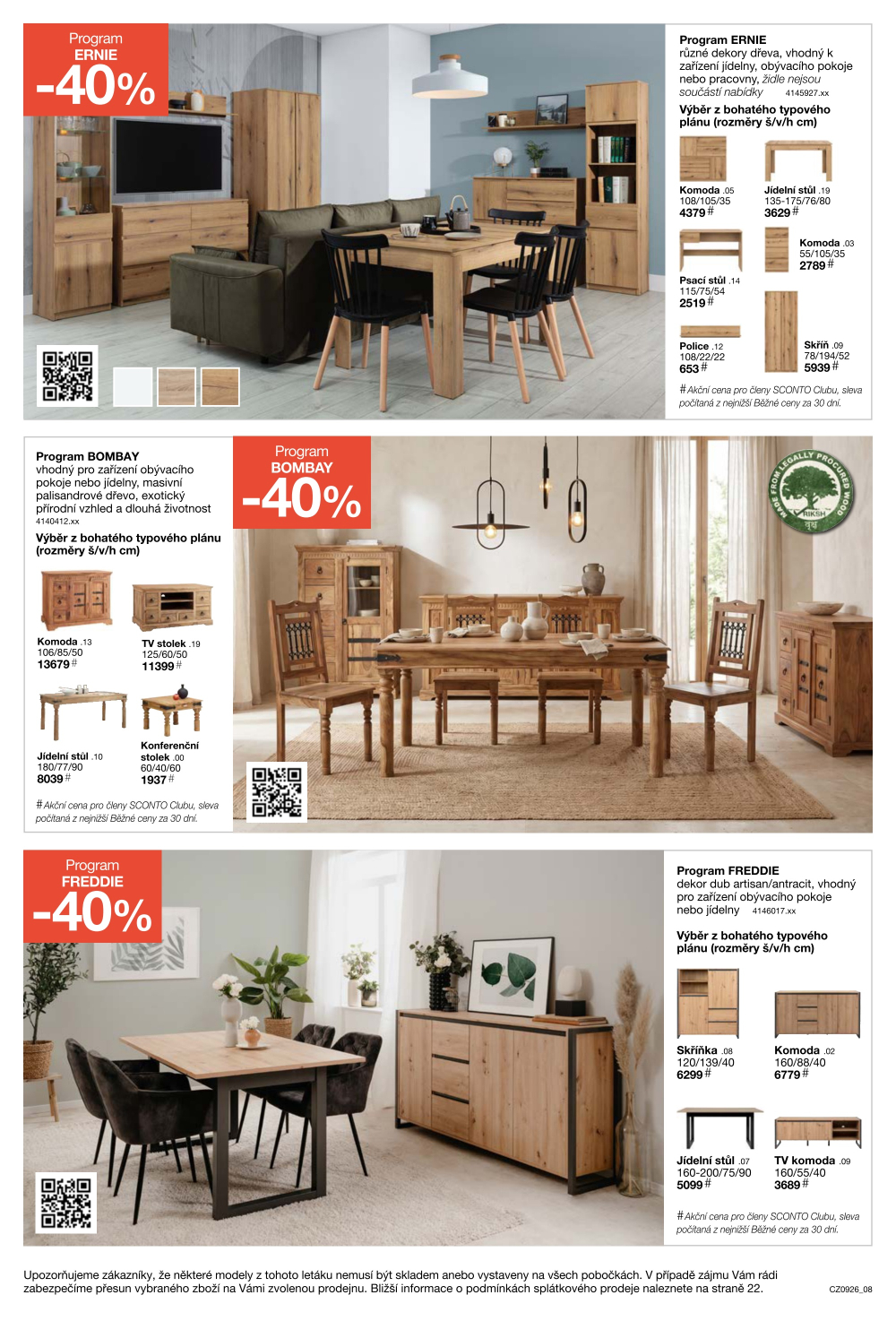Leták SCONTO Nábytek leták - strana 8