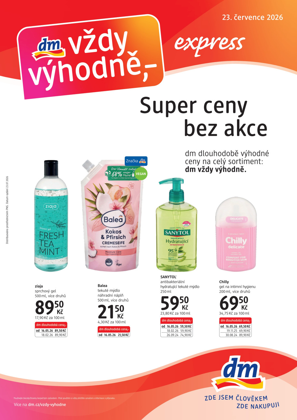 Leták dm drogerie leták - journal expres - strana 1