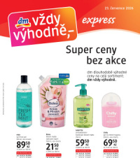 Akční leták dm drogerie  - journal expres