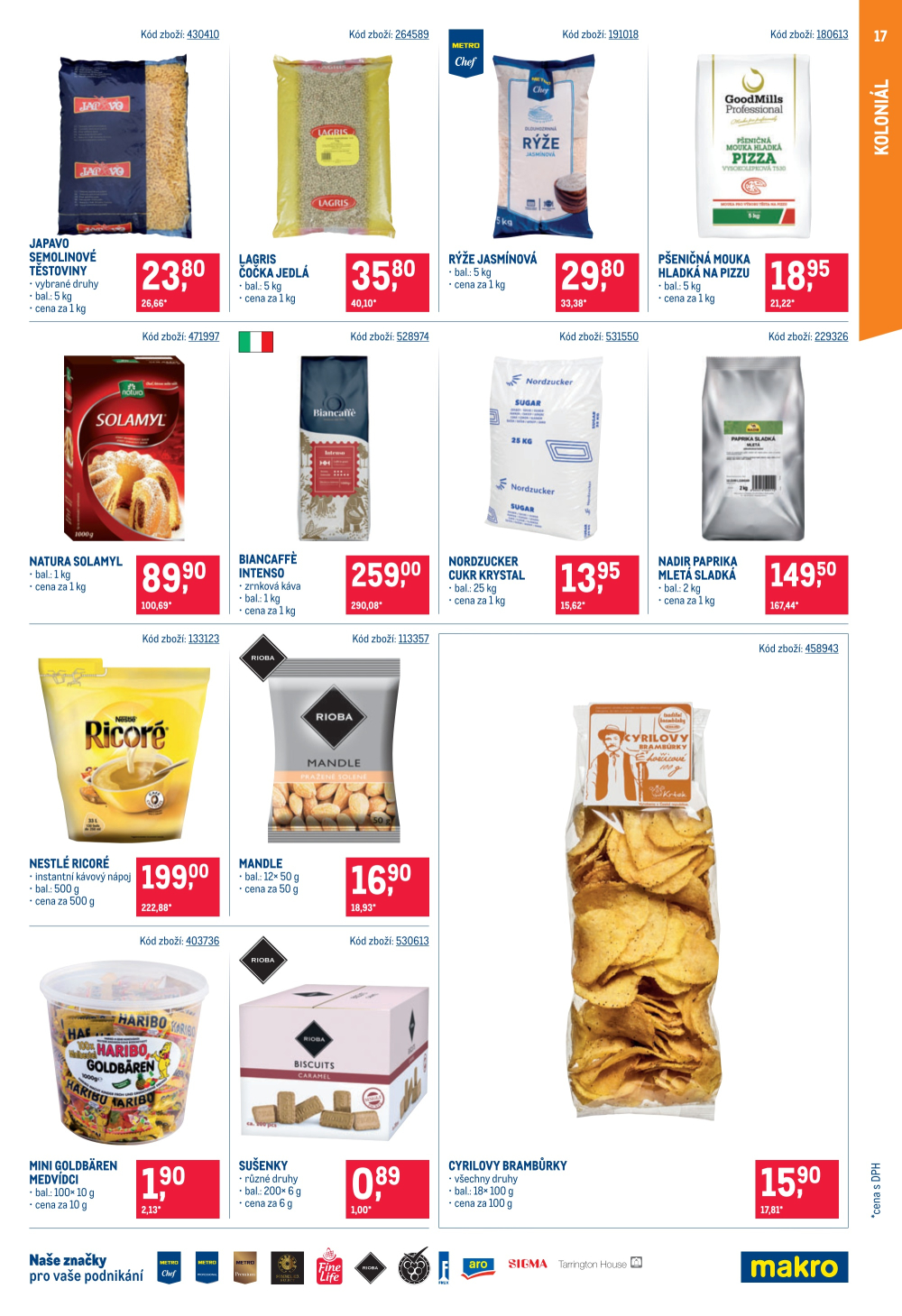 Leták Makro leták - Gastronomie - strana 17