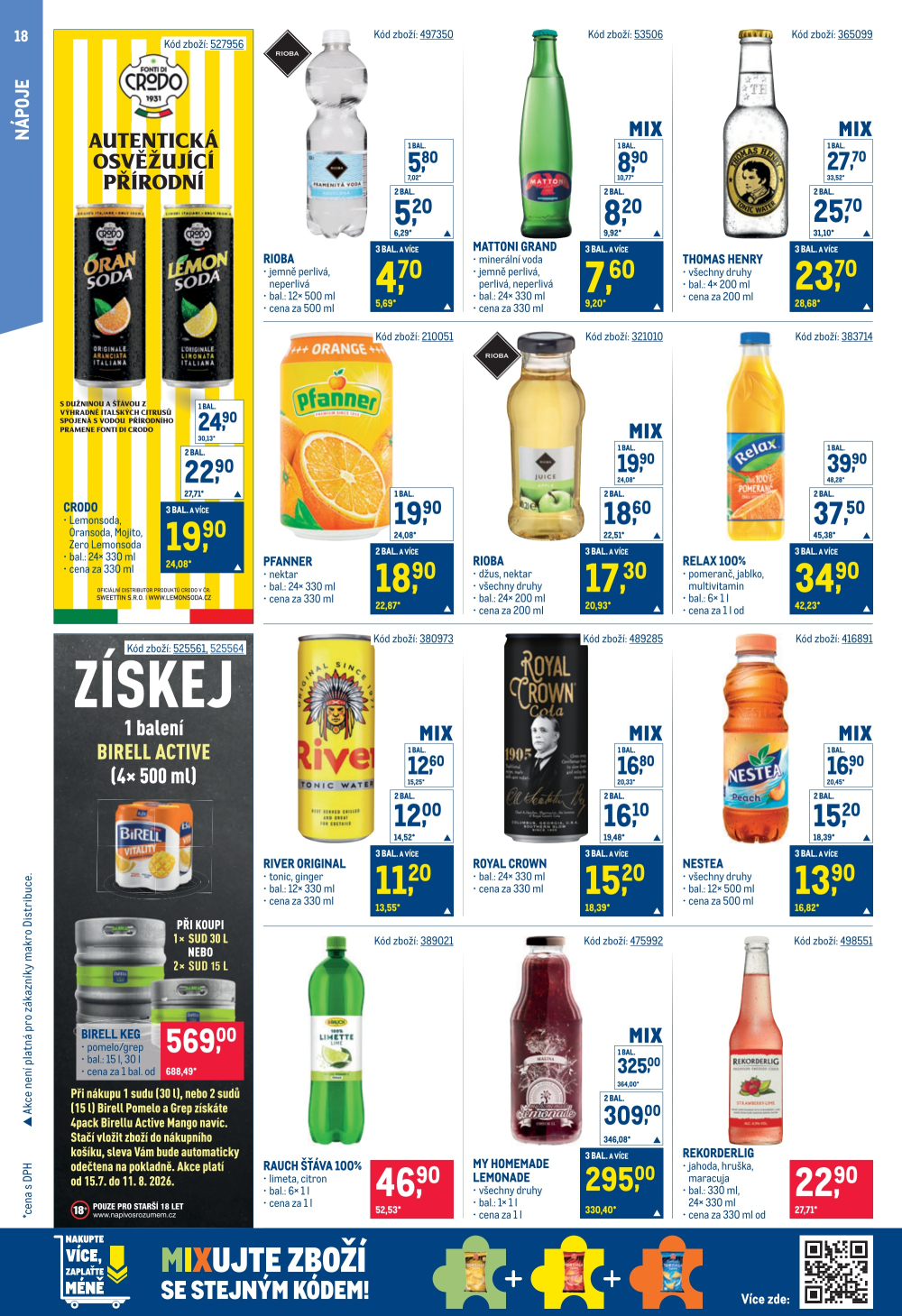 Leták Makro leták - Gastronomie - strana 18