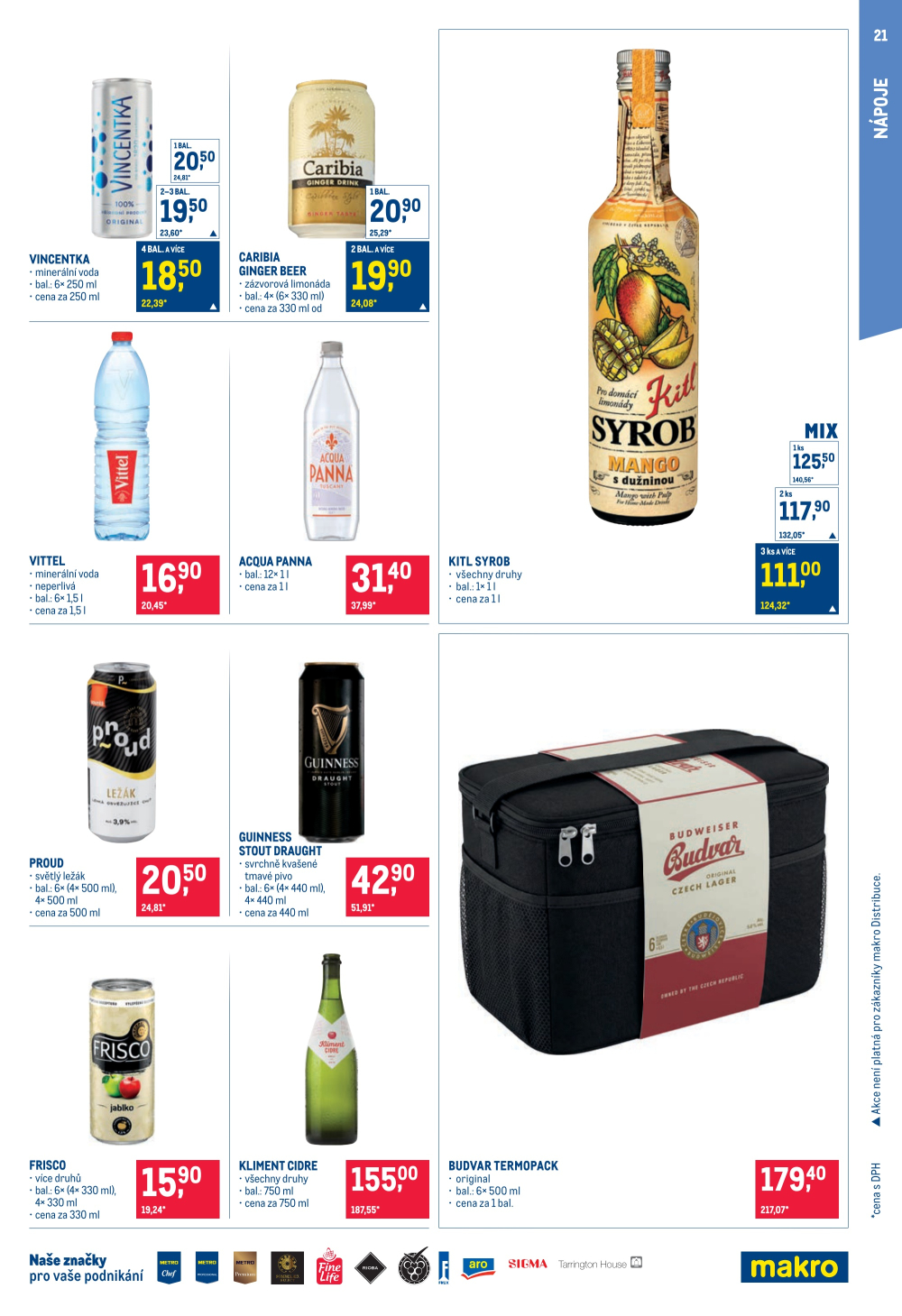 Leták Makro leták - Potraviny - strana 21