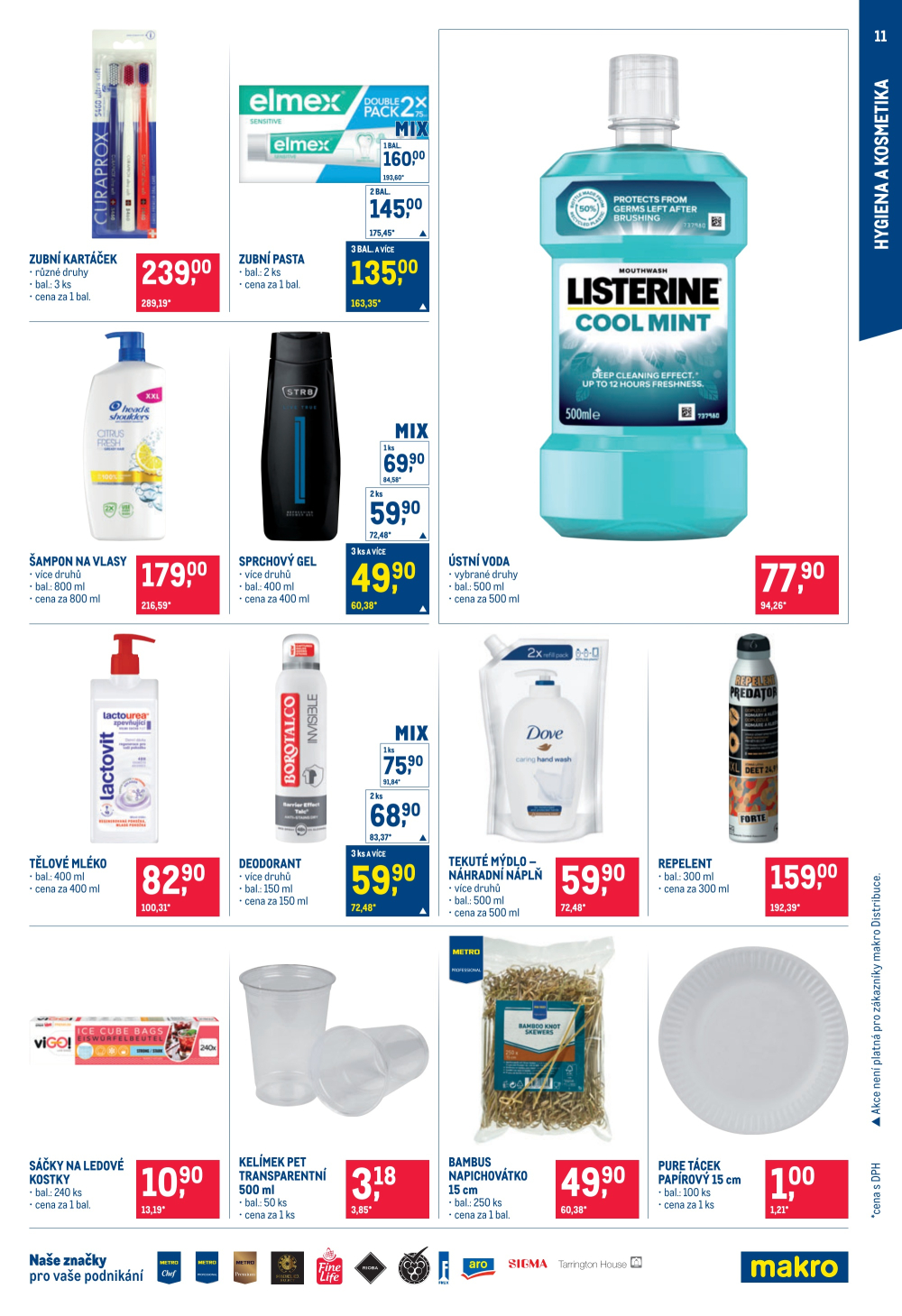 Leták Makro leták - Spotřební zboží, úklid, kosmetika - strana 11
