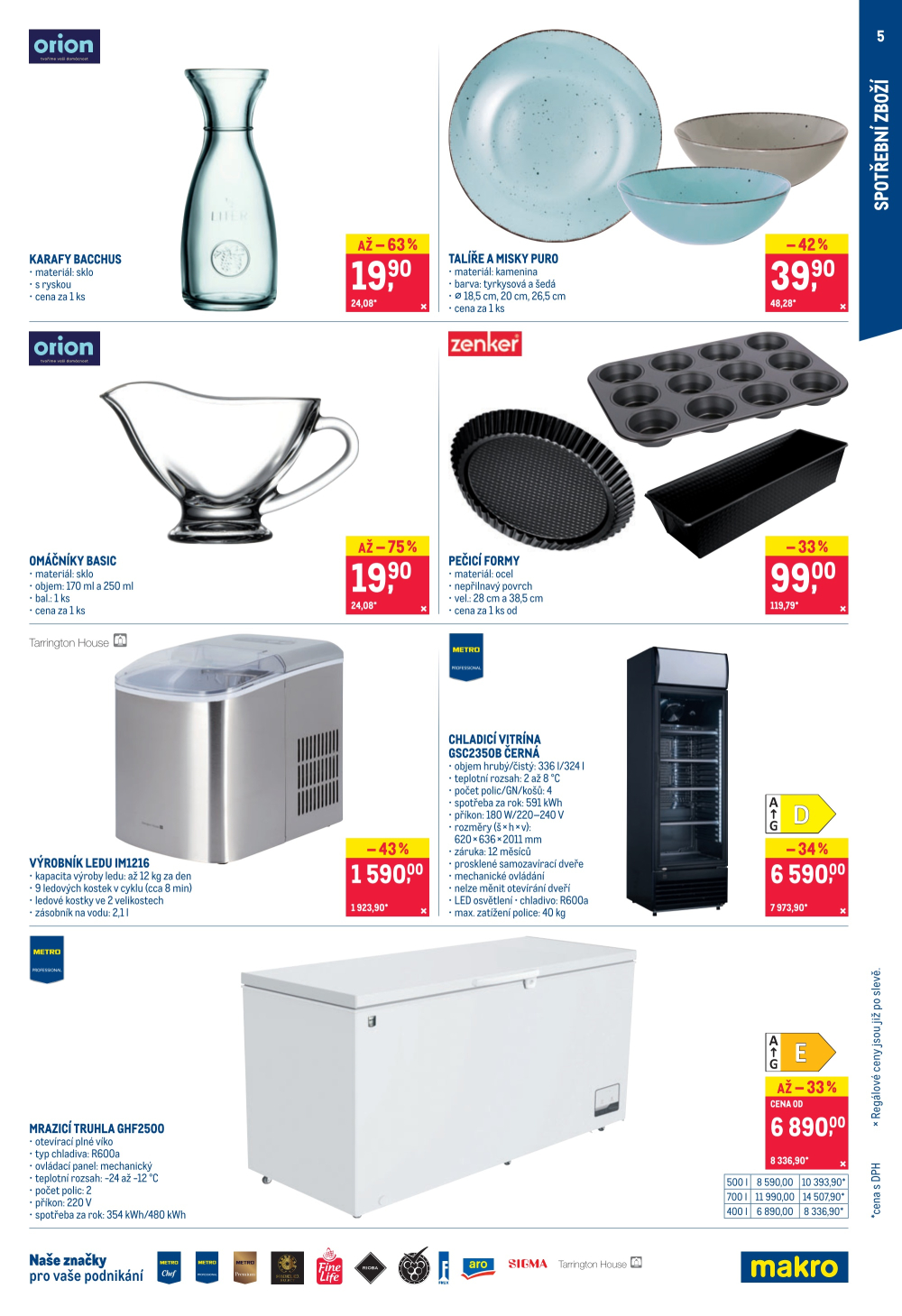 Leták Makro leták - Spotřební zboží, úklid, kosmetika - strana 5