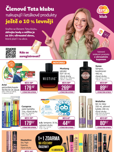 Teta drogerie leták - Teta klub
