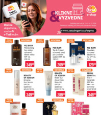 Akční leták Teta drogerie  - Speciální nabídka e-shop