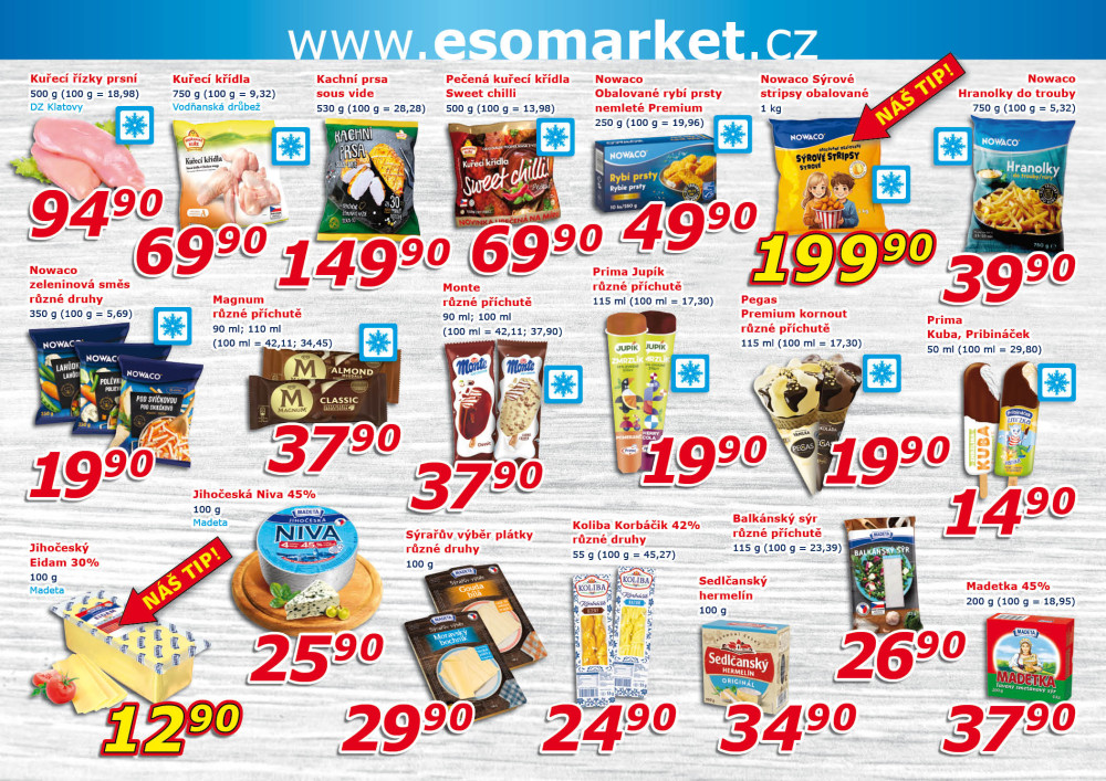 Leták ESO MARKET leták - strana 3