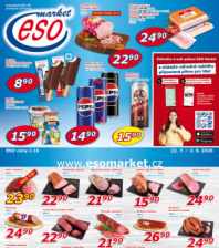 Akční leták ESO MARKET 