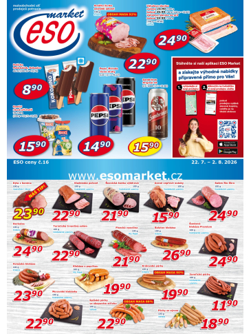 ESO MARKET leták