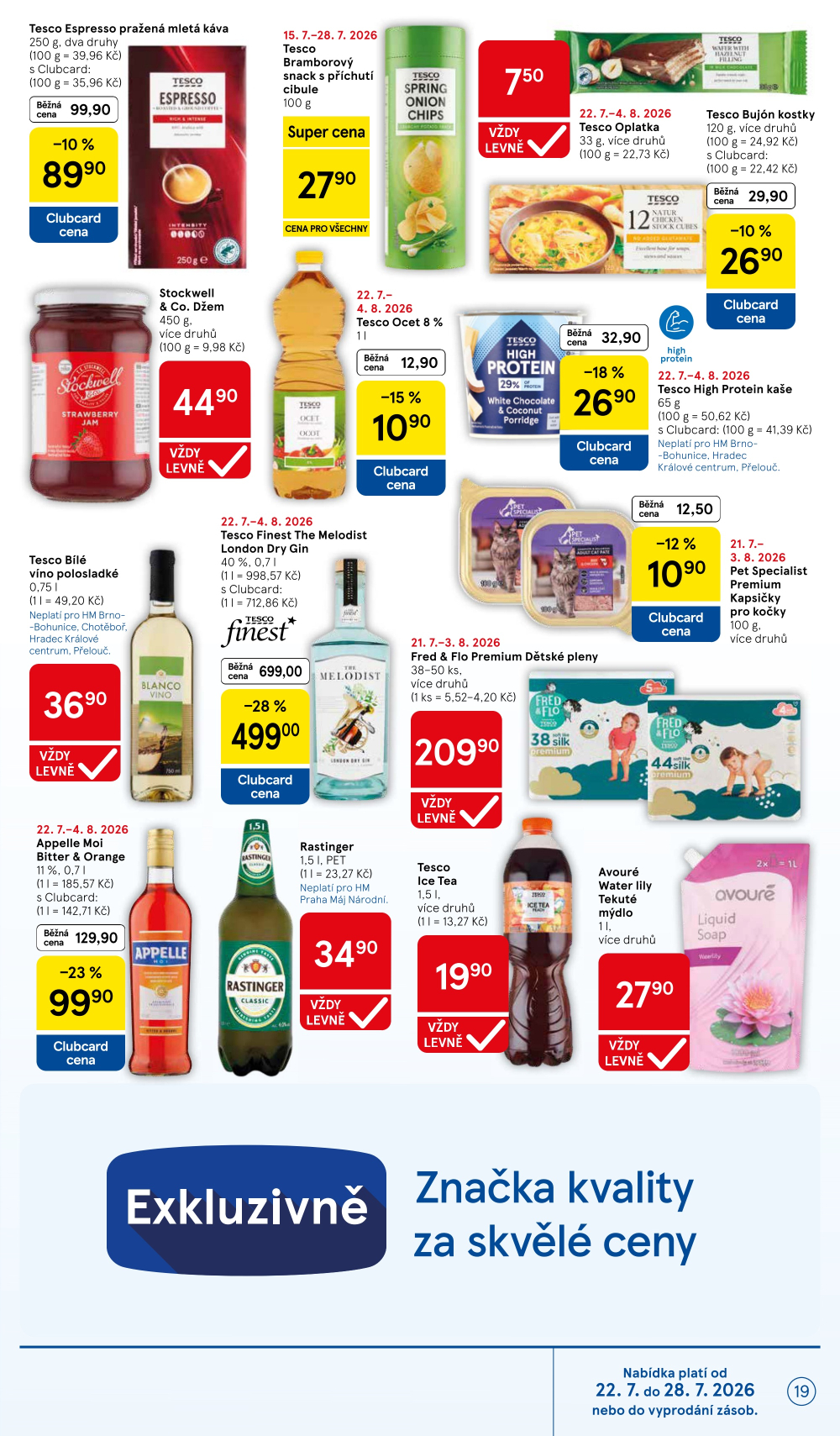 Leták Tesco hypermarket leták - strana 19