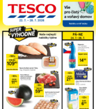 Akční leták Tesco hypermarket 