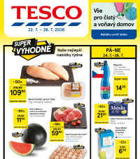 Akční leták Tesco hypermarket 