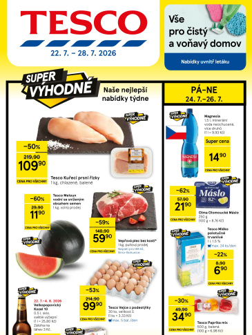 Tesco hypermarket leták