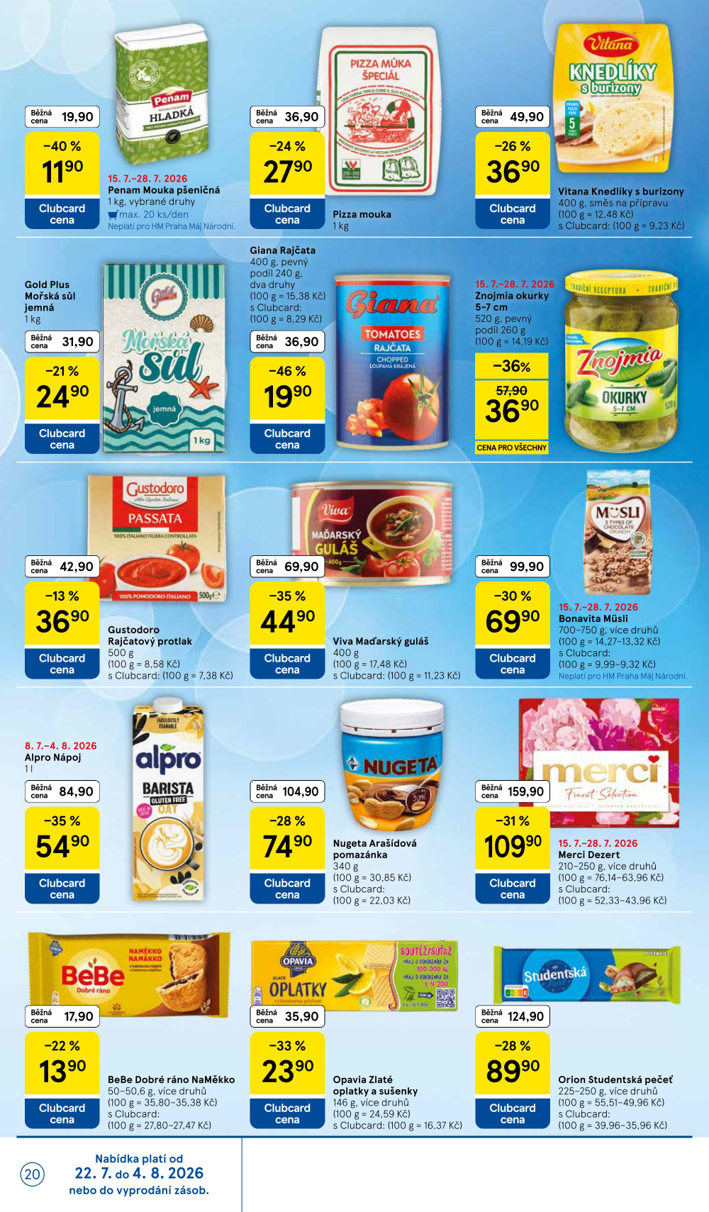 Leták Tesco hypermarket leták - strana 20