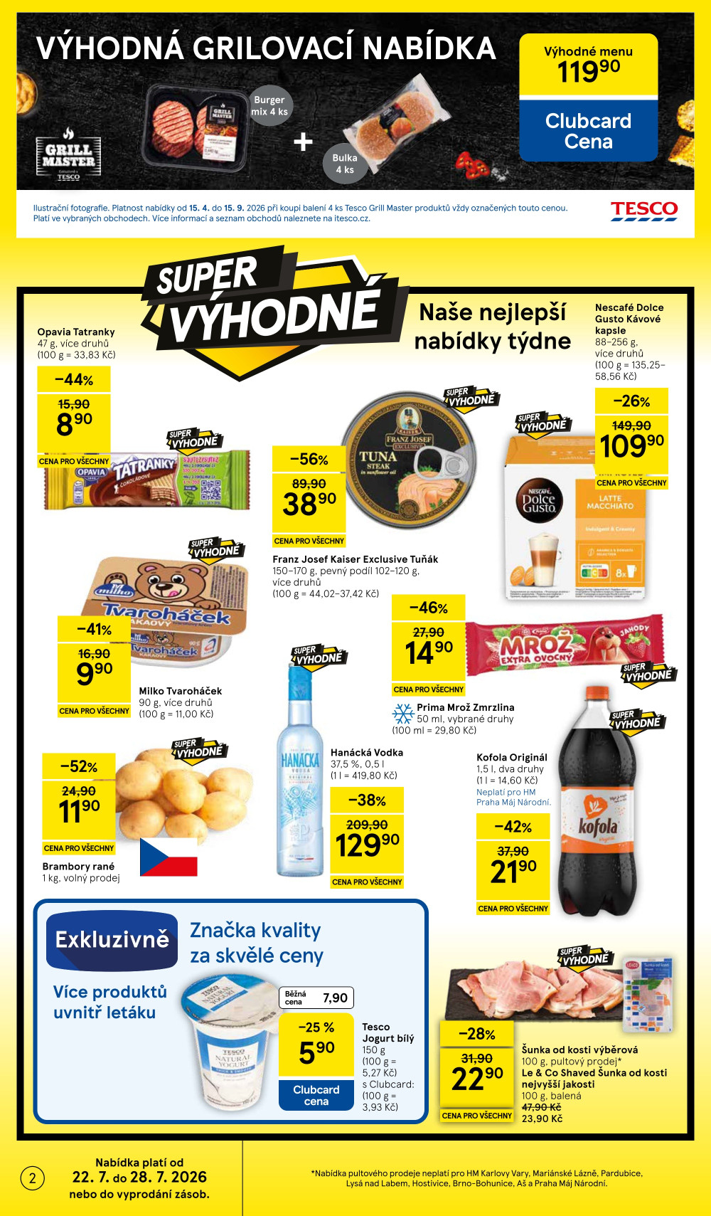 Leták Tesco hypermarket leták - strana 2