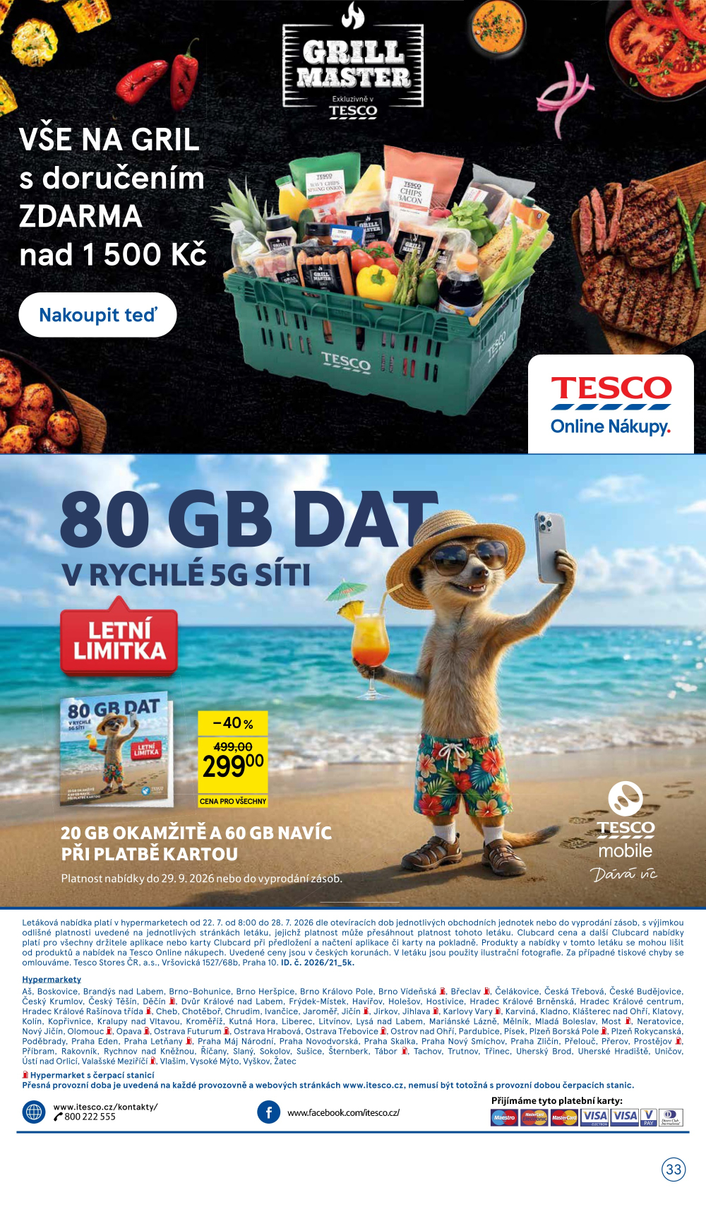 Leták Tesco hypermarket leták - strana 33