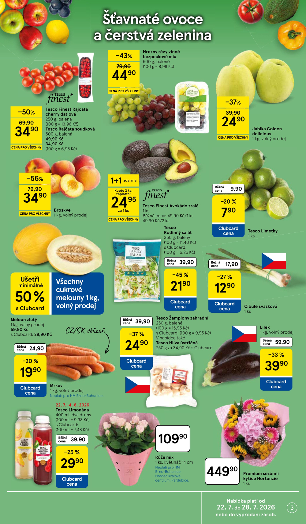 Leták Tesco hypermarket leták - strana 3