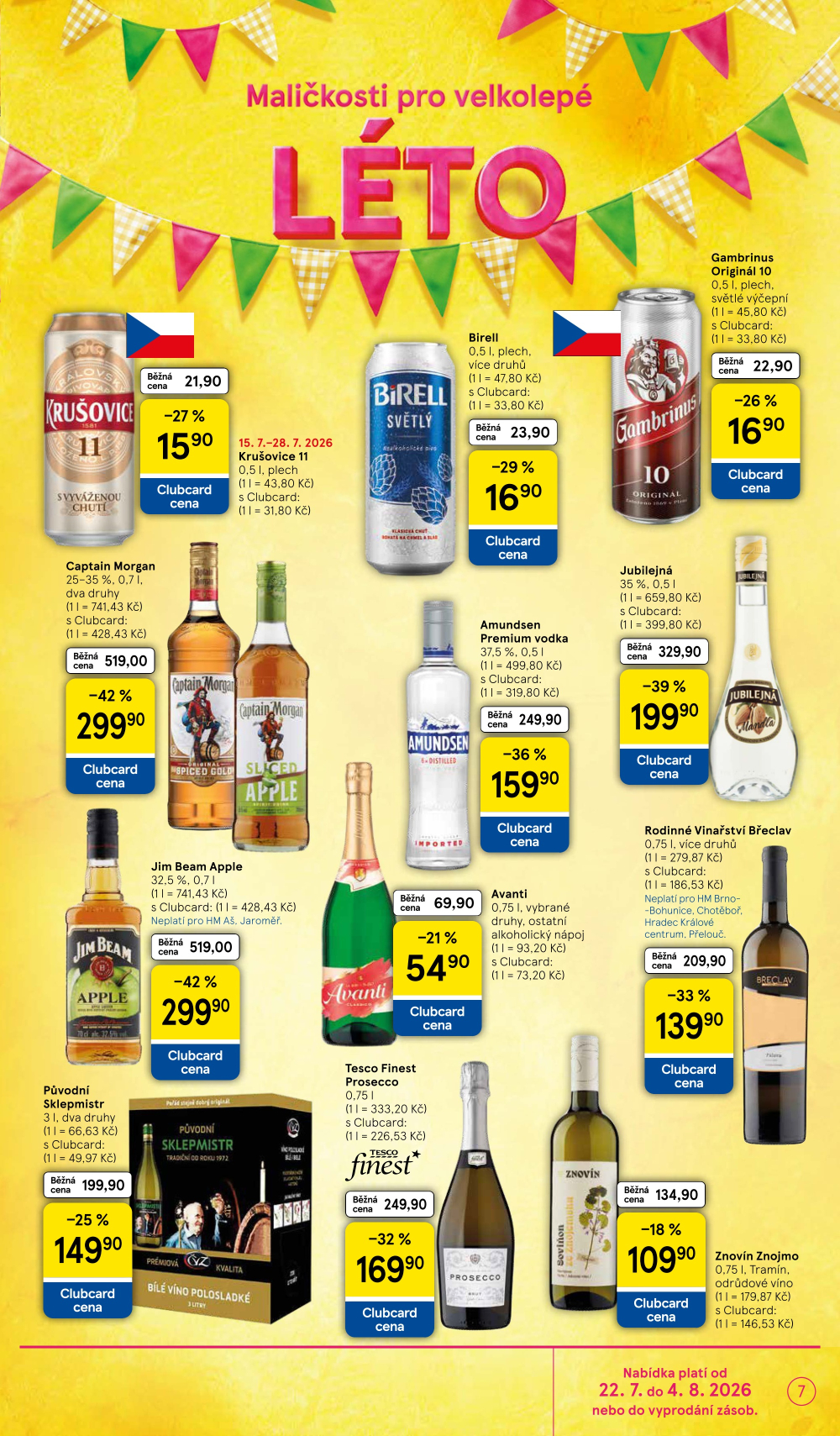 Leták Tesco hypermarket leták - strana 7