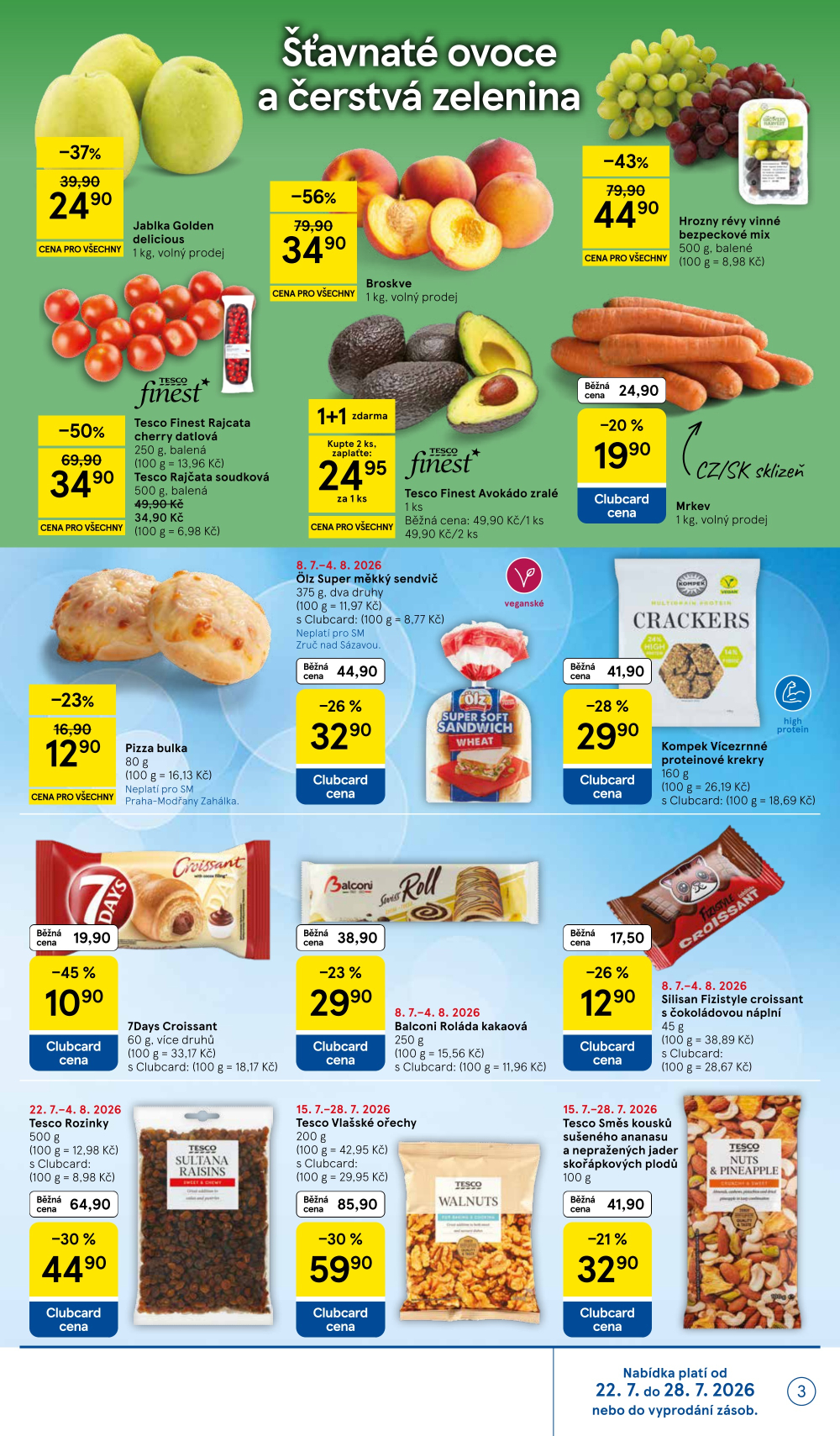 Leták Tesco supermarket leták - strana 3