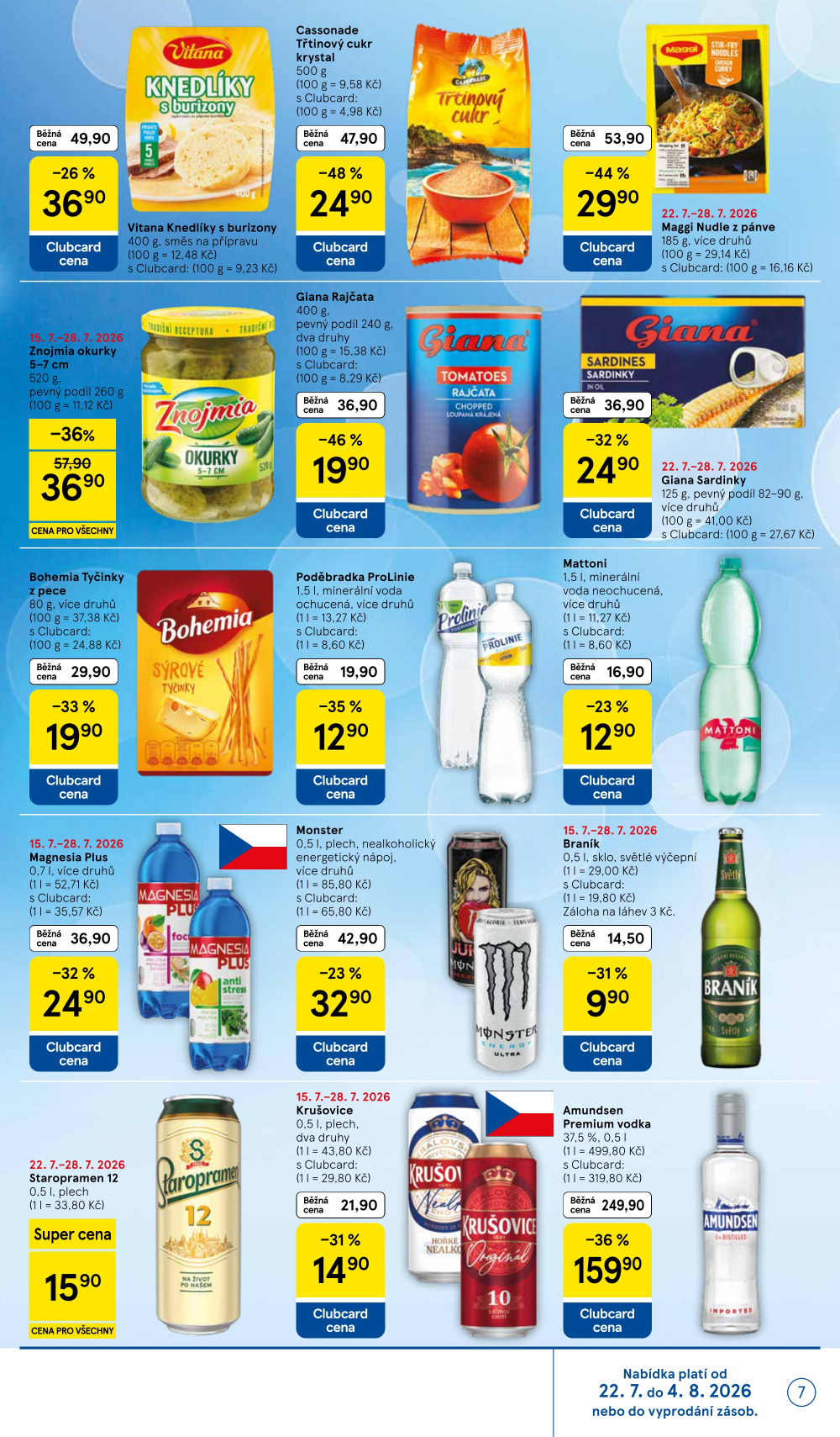 Leták Tesco supermarket leták - strana 7