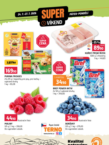Terno leták - Víkendovka