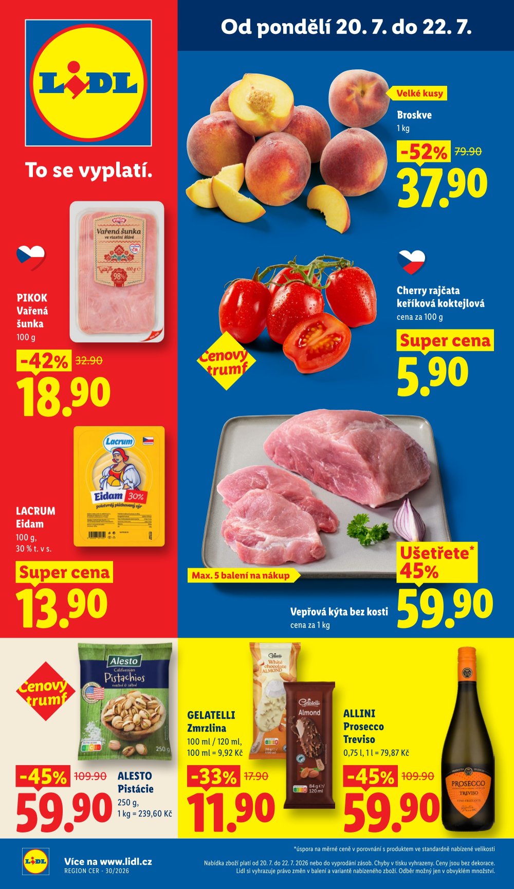 Leták Lidl leták od pondělí - strana 1