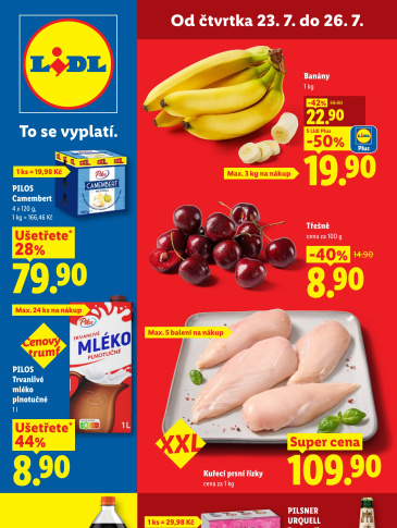 Lidl leták od čtvrtka