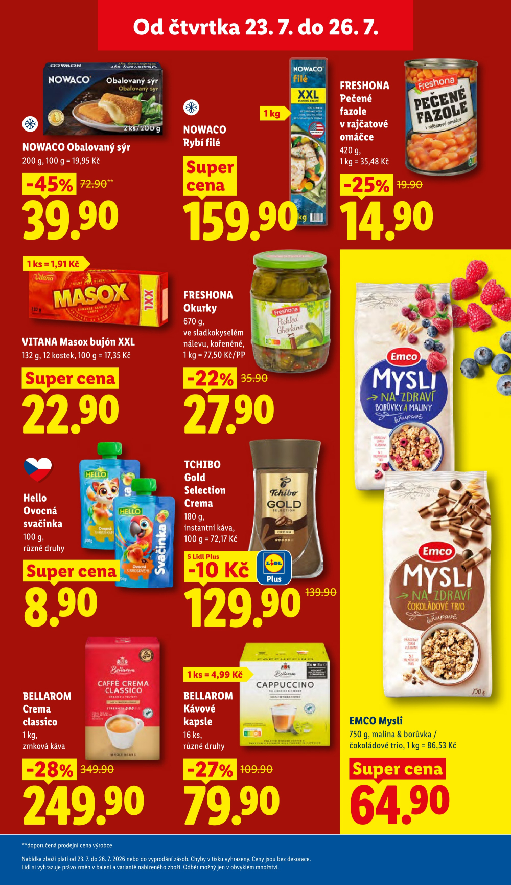 Leták Lidl leták od čtvrtka - strana 23