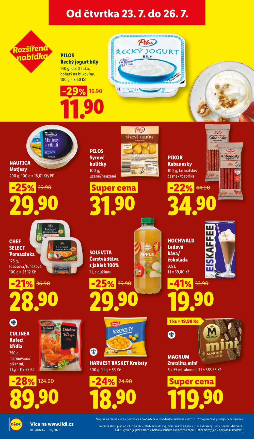 Leták Lidl leták od čtvrtka - strana 26
