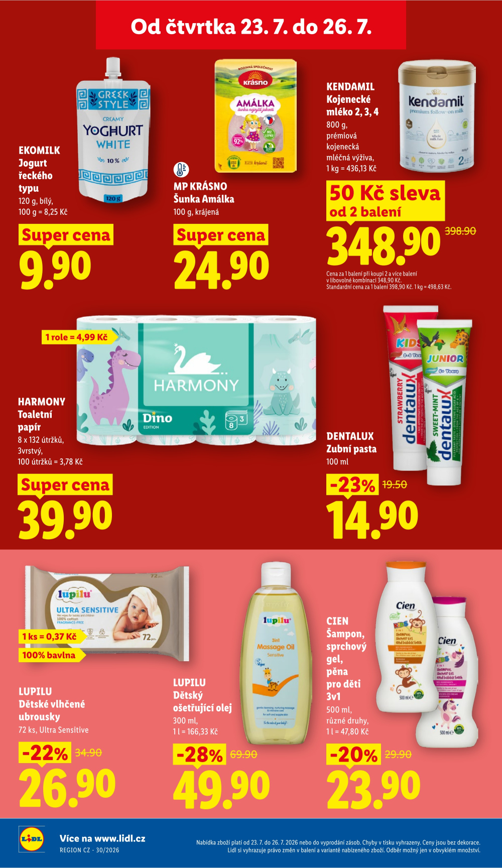 Leták Lidl leták od čtvrtka - strana 40