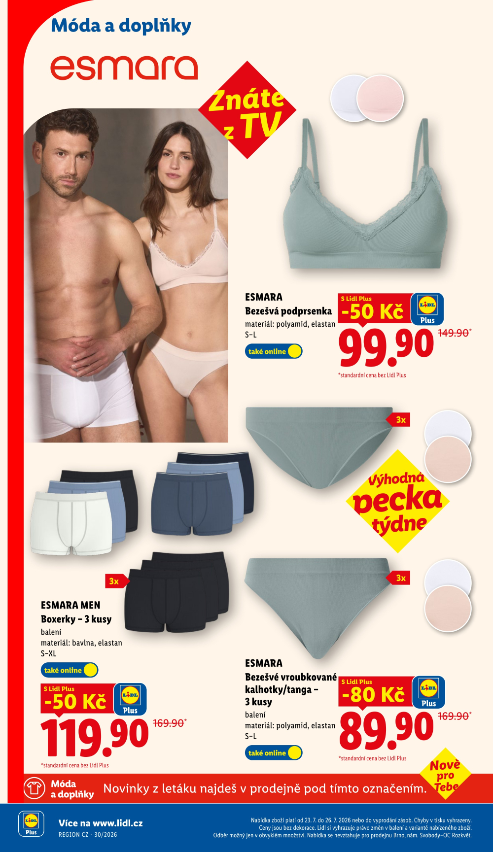 Leták Lidl leták - Nabídka spotřebního zboží - strana 14