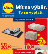 Akční leták Lidl  - Nabídka spotřebního zboží