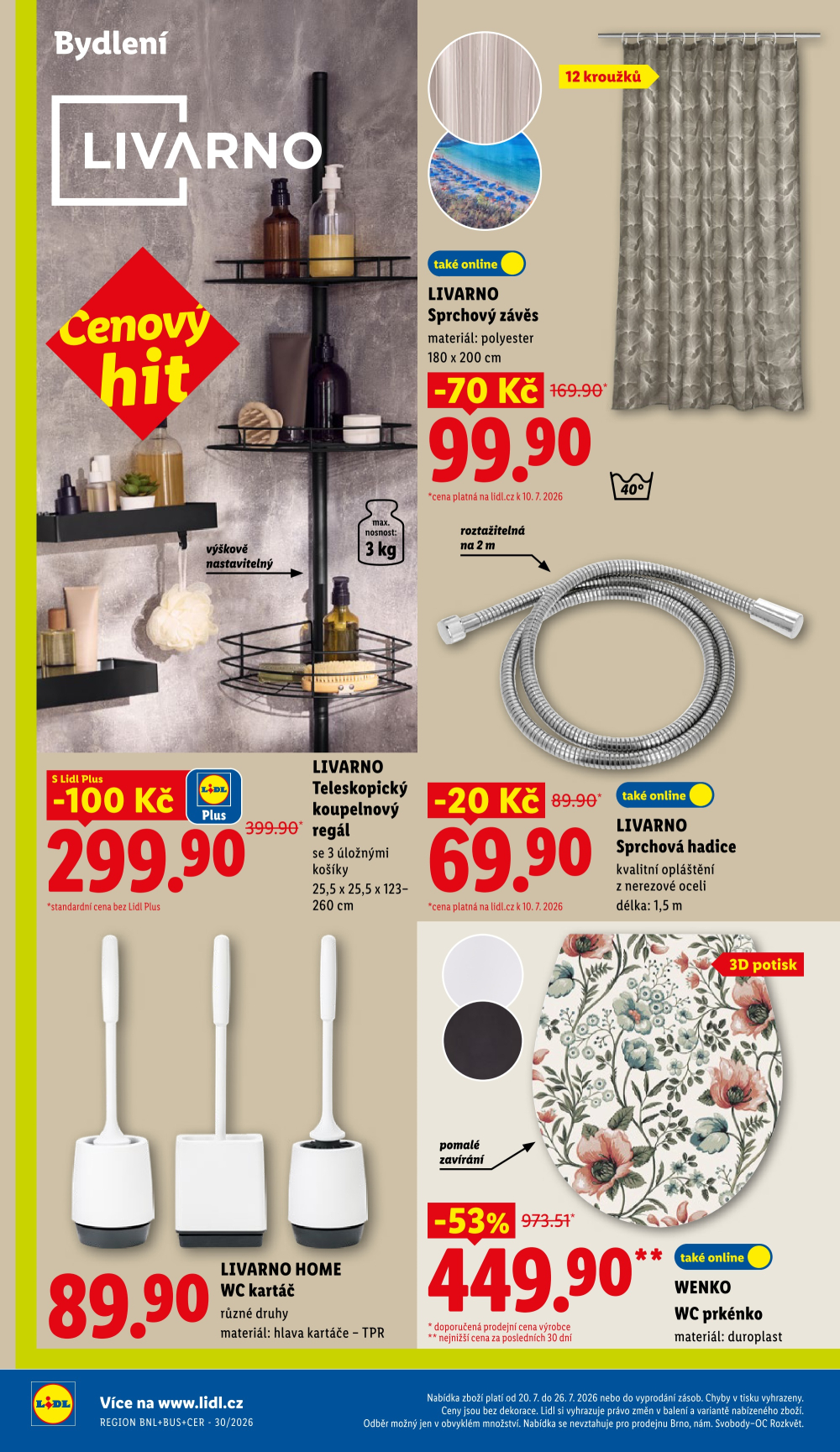 Leták Lidl leták - Nabídka spotřebního zboží - strana 4