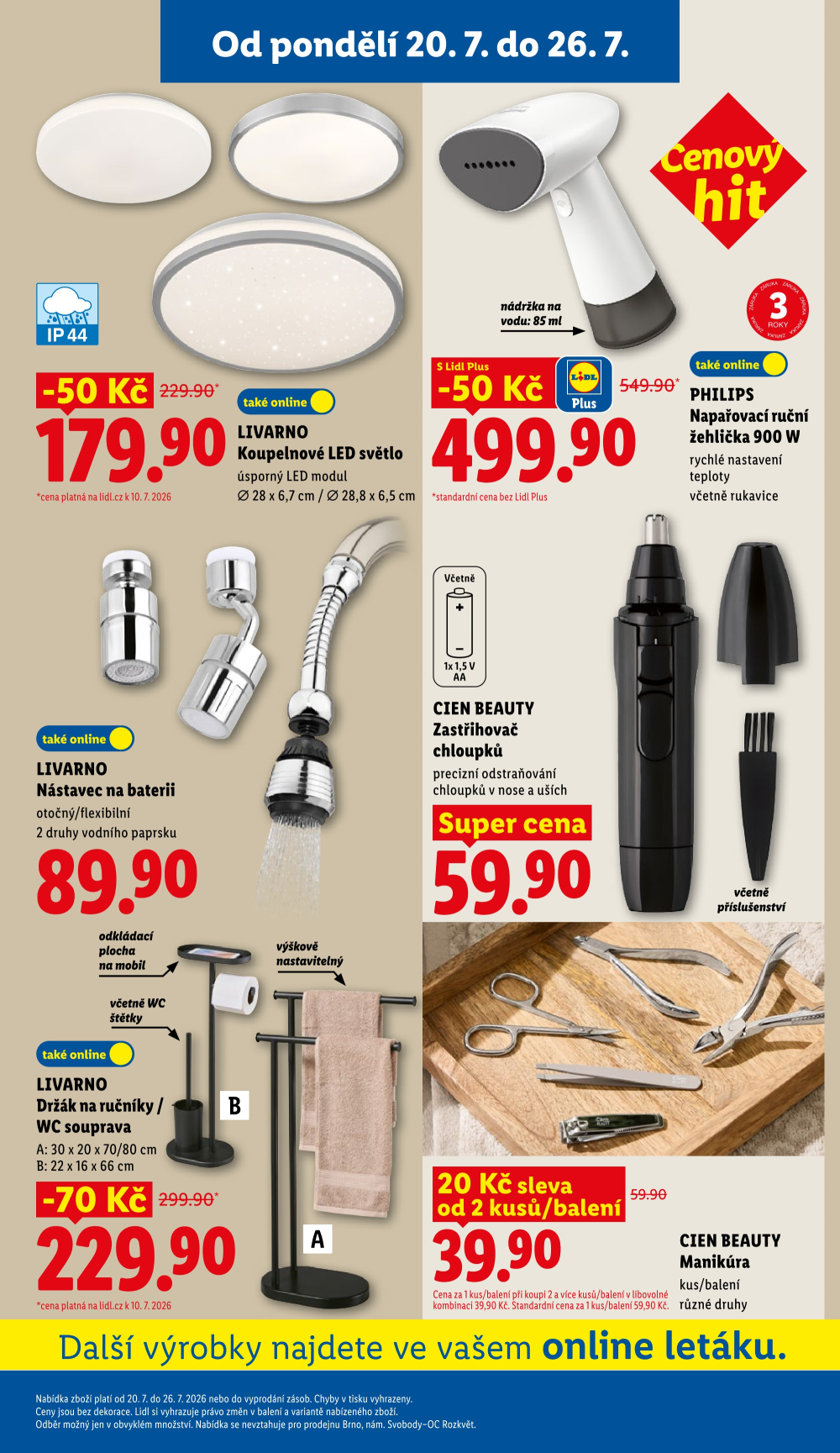 Leták Lidl leták - Nabídka spotřebního zboží - strana 5