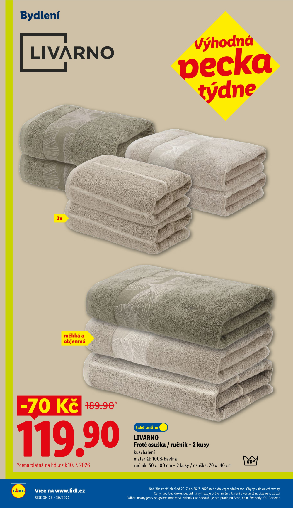 Leták Lidl leták - Nabídka spotřebního zboží - strana 7