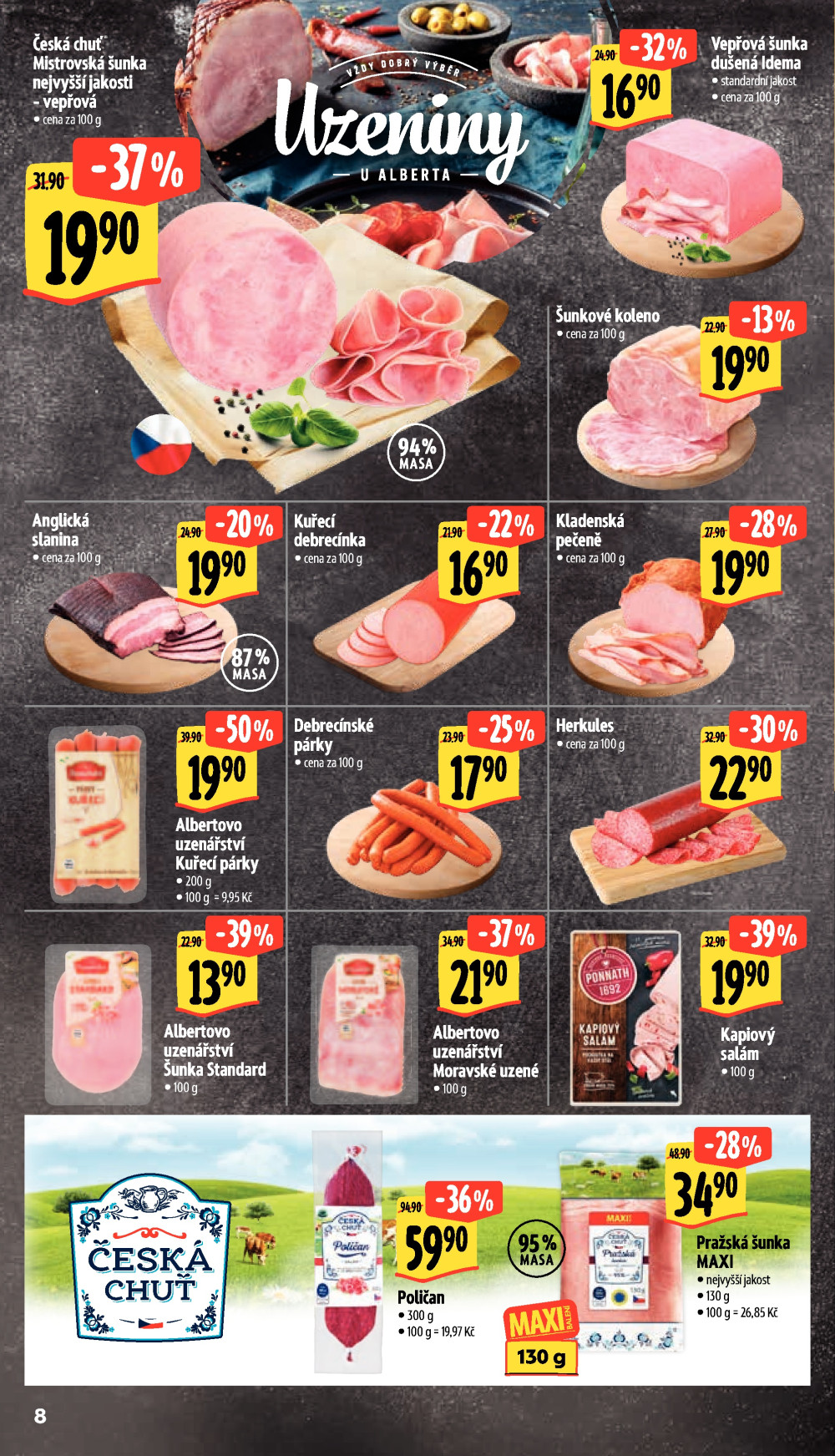 Leták Albert Hypermarket leták - Vestec - strana 24