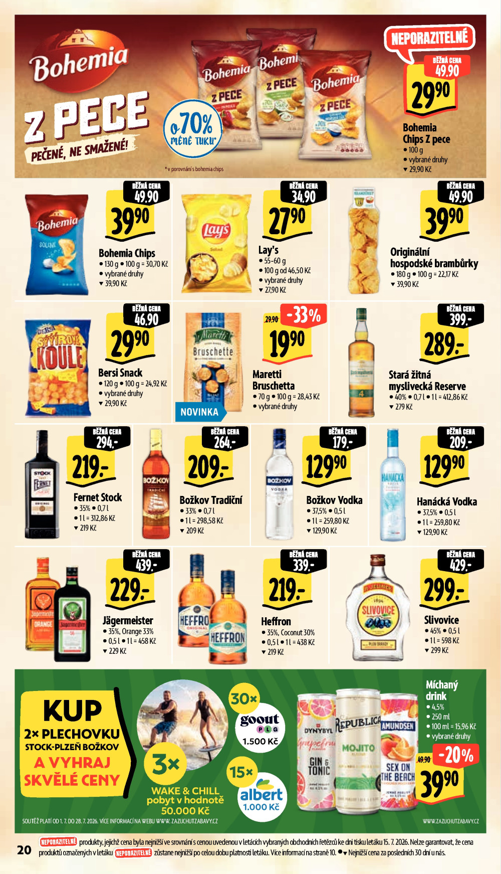 Leták Albert Hypermarket leták - Vestec - strana 38