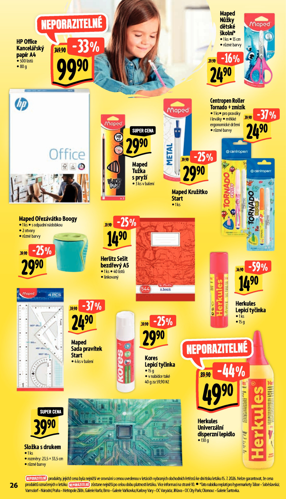 Leták Albert Hypermarket leták - Vestec - strana 44