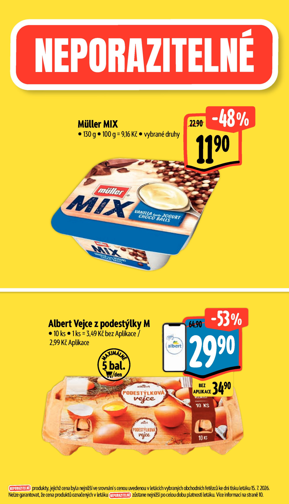 Leták Albert Hypermarket leták - Vestec - strana 4