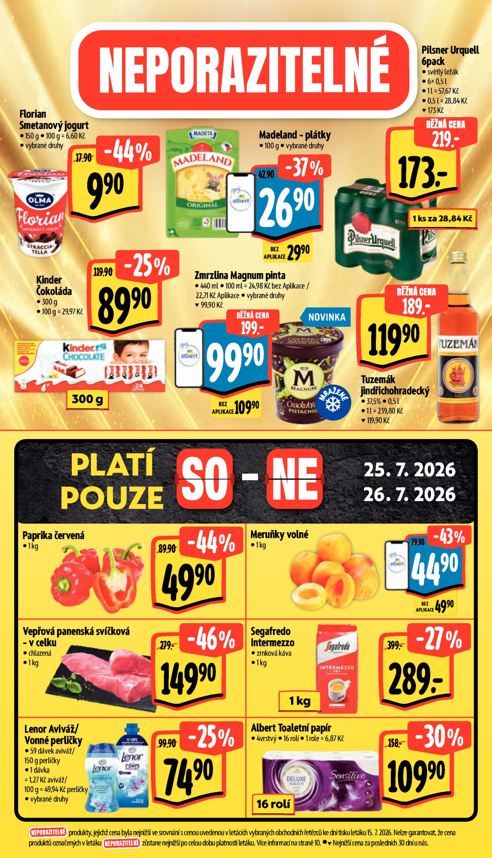 Leták Albert Hypermarket leták - Vestec - strana 58
