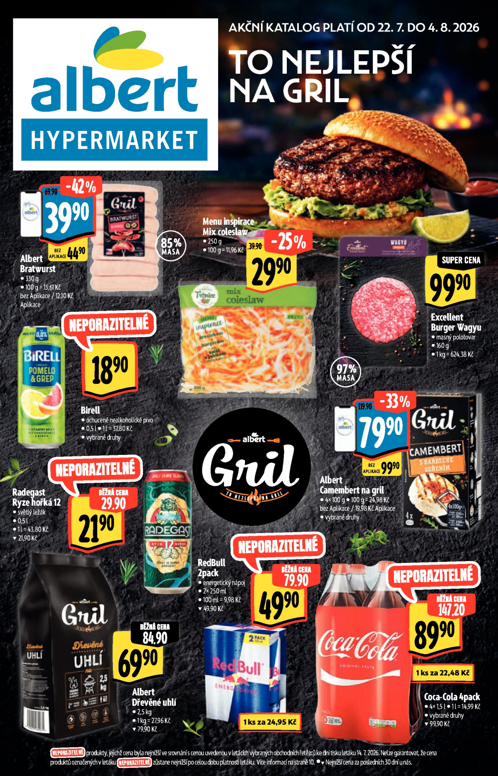 Leták Albert Hypermarket - To nejlepší na gril - strana 1
