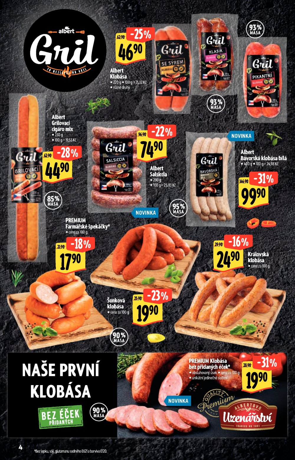 Leták Albert Hypermarket - To nejlepší na gril - strana 4