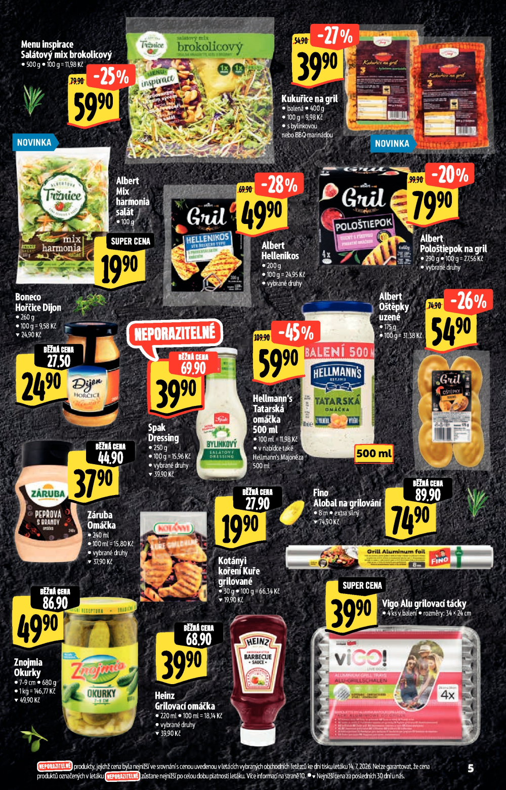 Leták Albert Hypermarket - To nejlepší na gril - strana 5