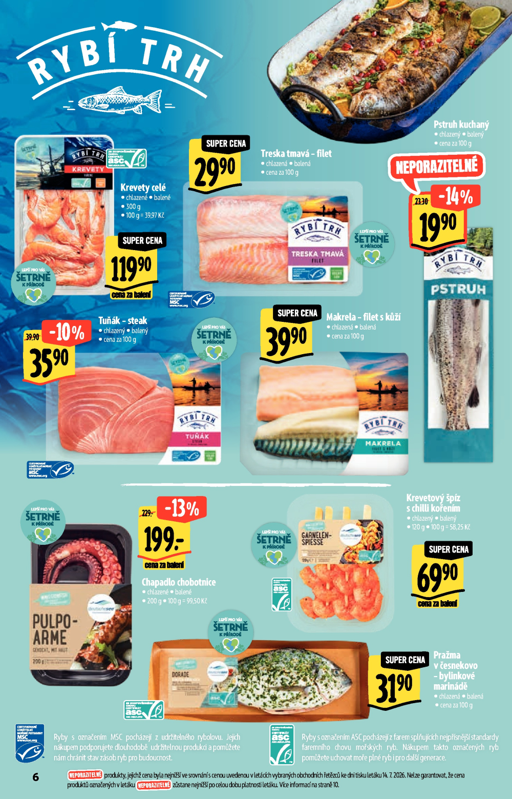 Leták Albert Hypermarket - To nejlepší na gril - strana 6