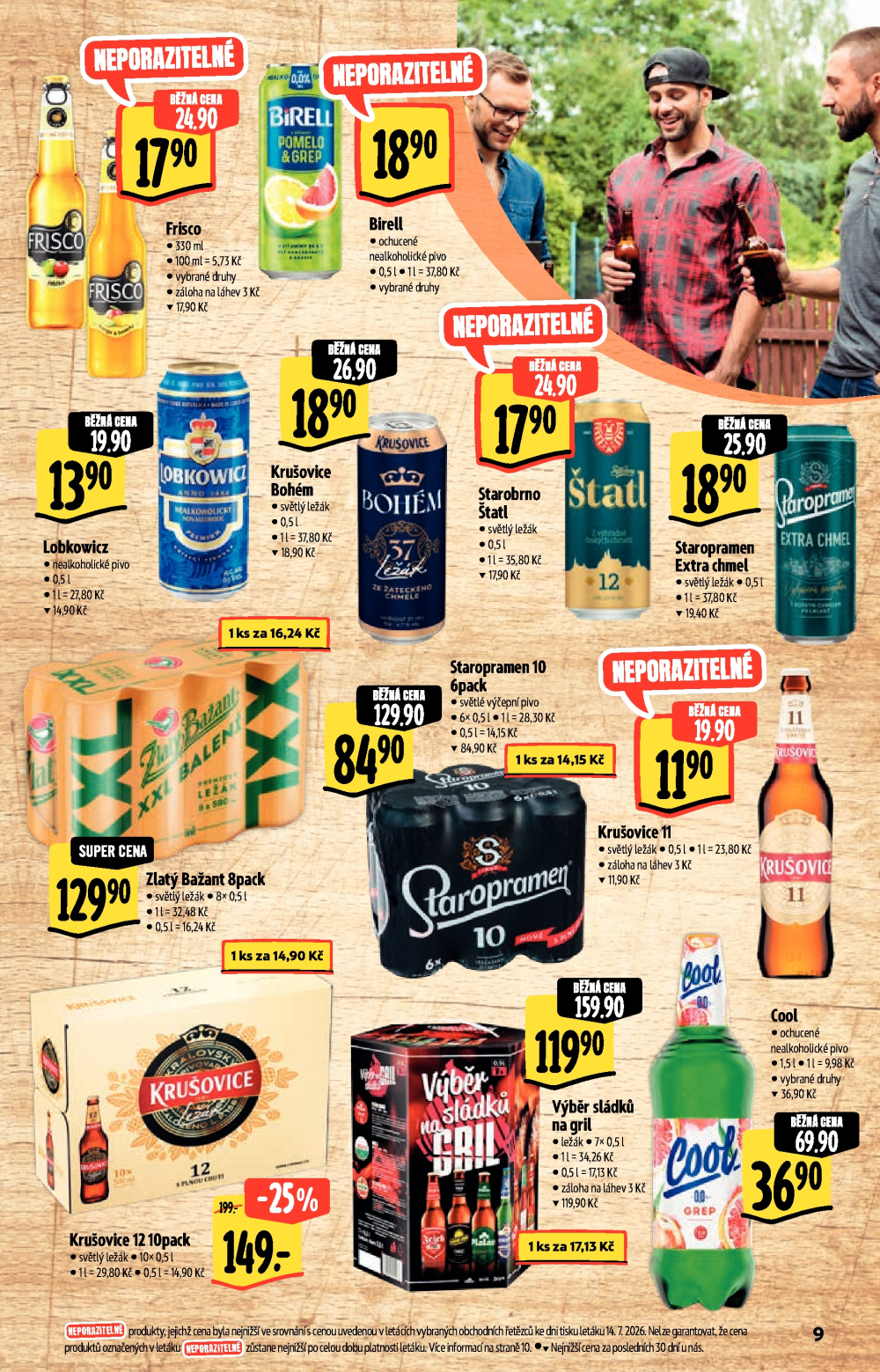 Leták Albert Hypermarket - To nejlepší na gril - strana 9