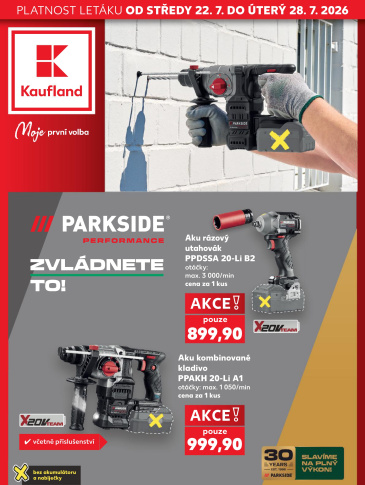 Kaufland leták - Spotřební zboží
