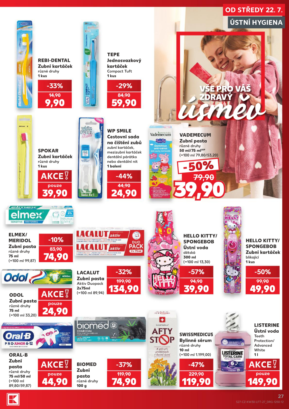 Leták Kaufland leták Praha 6 - Podbaba - strana 27